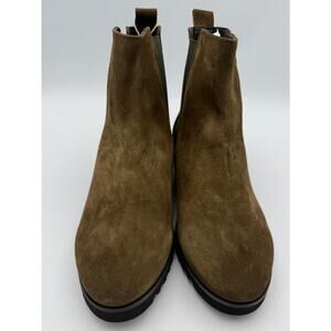 Le Pepite Suede Chelsea Boots U.S Size 6.5 Italian Leather